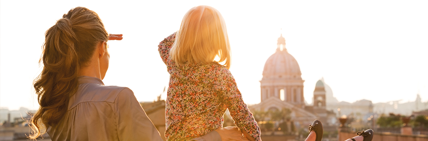 Reizen met kinderen.Planning